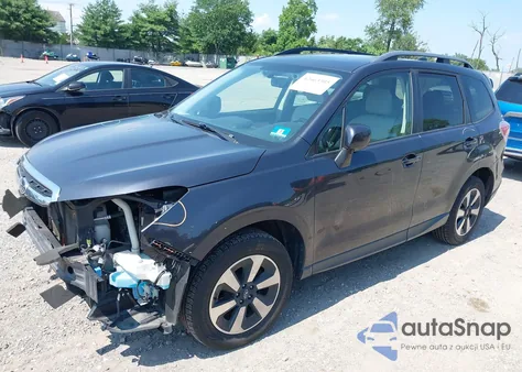 2018 Subaru Forester 2.5I Premium из США, поврежденный, VIN JF2SJAGC0JH528556